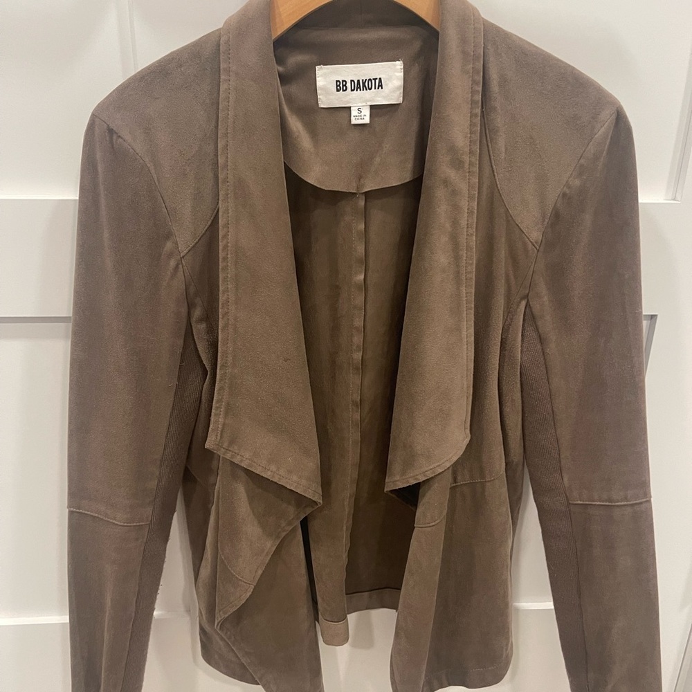 Bb Dakota suede lightweight jacket
